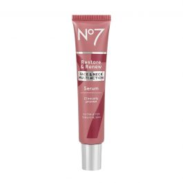 No7 Restore & Renew FACE & NECK MULTI ACTION Serum 30ml