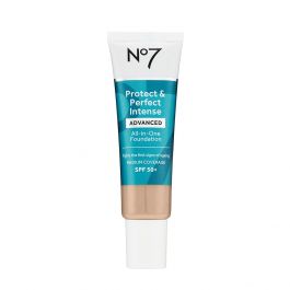 No7 Protect & Perfect ADVANCED All In One Foundation SPF50 30ml, Cool beige