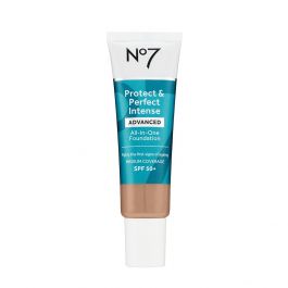 No7 Protect & Perfect ADVANCED All In One Foundation SPF50 30ml, Wheat