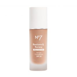 No7 Restore & Renew Foundation SPF30 30ml, Cool Ivory