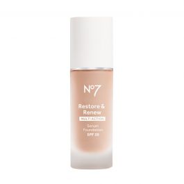 No7 Restore & Renew Foundation SPF30 30ml, Porcelain