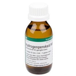 Hydrogenperoxide NAF konsentrert gurglevann 3% 100 ml