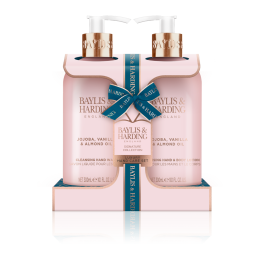 Baylis & Harding Jojoba, Vanilla & Almond Oil 2 Bottle Set