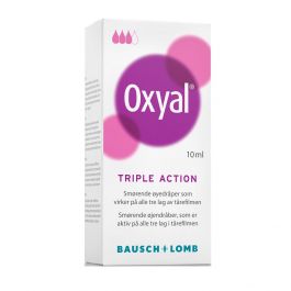 Oxyal Triple Action Øyedråper 10 ml