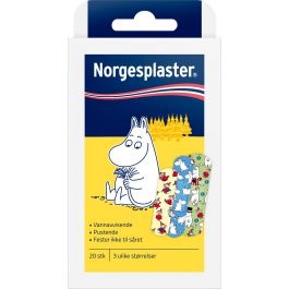 Norgeplaster Moomin 10x20pcs