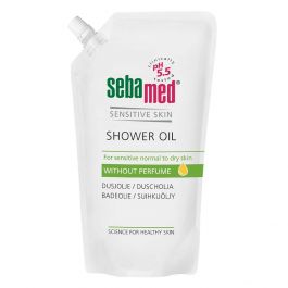 Sebamed Shower Oil uparfymert, refill 500ML