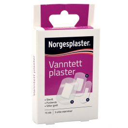 Norgespl Vanntett PlASt 15Stri 1 stk