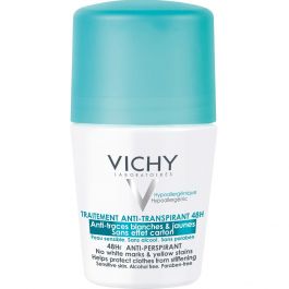 Vichy Anti-traces 48h Antiperspirant Roll-On Deodorant 50ml