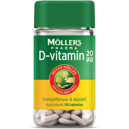 Möller's Pharma D-vitamin 20 µg