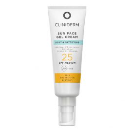 Cliniderm Sun Face gel SPF25 50 ml