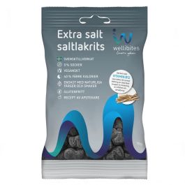 Wellibites Extra salt lakris 70 g