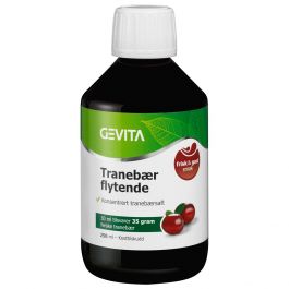 Gevita Tranebær Flytende 250ml