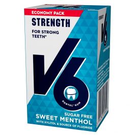 V6 Strong Teeth Sweet Menthol 70G