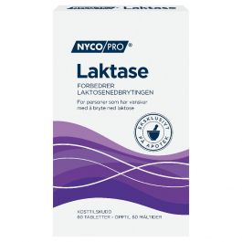 Nycopro Laktase tabletter 60 stk