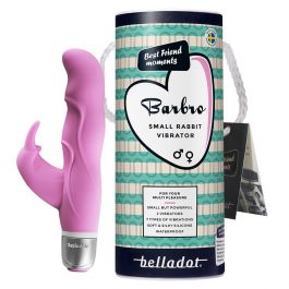 Belladot Barbro liten rabbit vibrator, rosa