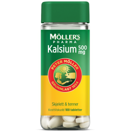 Möller's Pharma Kalsium 500 mg