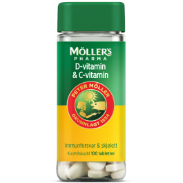 Möller's Pharma D-vitamin & C-vitamin