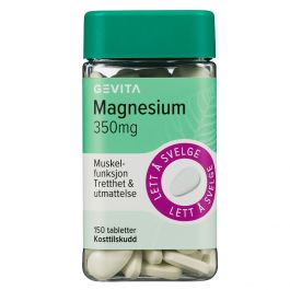 Gevita Magnesium 350 mg 150 stk tabletter