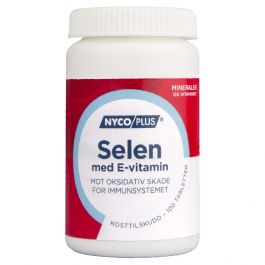Nycoplus Selen med E-vitamin tabletter 100 stk