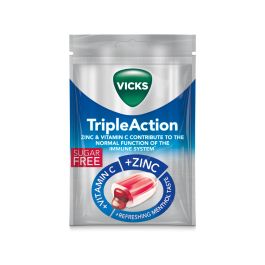 Vicks triple action halstabletter sukkerfri