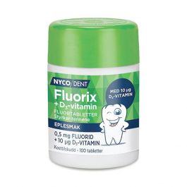 Nycodent Fluorix 0,5 mg vitamin D3 100 stk