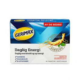 Gerimax Daglig Energi Tab 90 stk