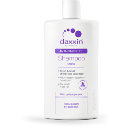 Daxxin Shampoo mot flass uten parfyme 250 ml