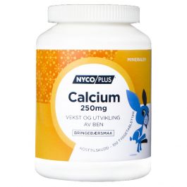 Nycoplus Calcium 250 Tygg Brin 100 stk