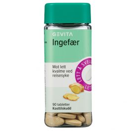 Gevita Ingefær tabletter 90 stk | Boots Apotek