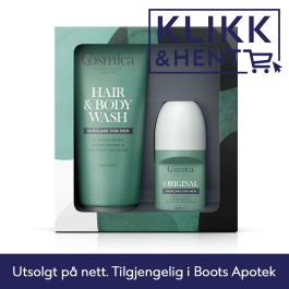 Cosmica Men Body Wash & Deo gavesett