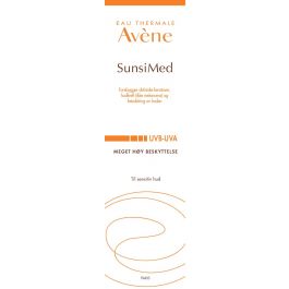 Avène SunsiMed SPF 50+ 80 ml