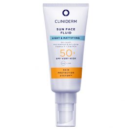 Cliniderm Light & Mattifying Sun Face Fluid SPF50+ u/p 40 ml