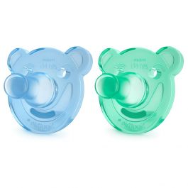 Philips Avent Soothie Narresmokk Blå/Turkis 0-3m