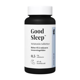 Good For Me Good Sleep Melatonin 0,5mg tabletter 60 stk