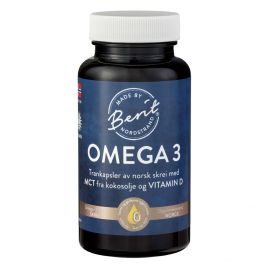 Berit Nordstrand trankapsler m/Omega 3, MCTog vitamin D 60 stk