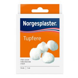Norgesplaster Steril Tupfere 10 stk