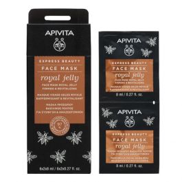 APIVITA ROYAL JELLY FIRMING & REVITALIZING ansiktsmaske 2x8 ml