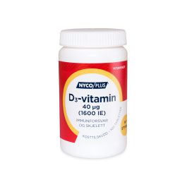 Nycoplus D3-vitamin 40 mcg tabletter 100 stk