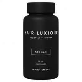Good For Me Hair Luxious for han Veganske vitaminer 60 stk