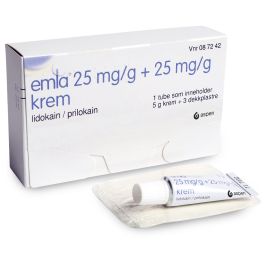 Emla krem 25 + 25 mg/g 5g