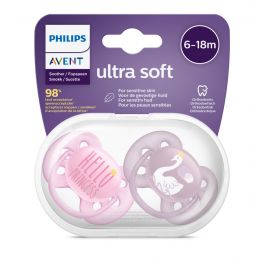 Philips Avent Ultra Soft 6-18m Pink/Purple