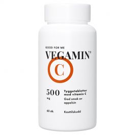 Good For Me Vegamin C 500mg tyggetabletter 60 stk