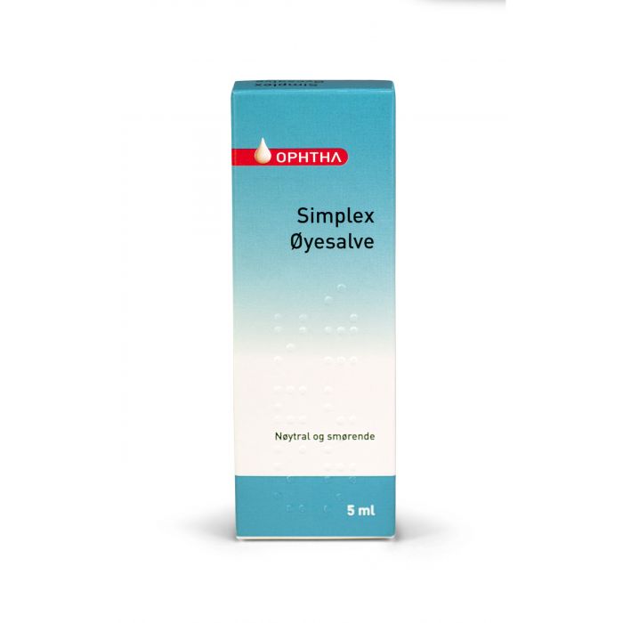 Simplex øyesalve 5 ml