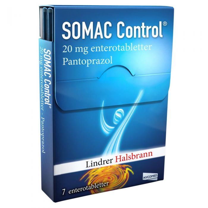 Somac Control enterotabletter 20 mg 7 stk