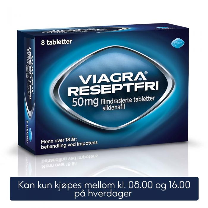 Viagra Reseptfri 50mg 8 stk