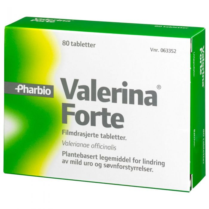 Valerina Forte tabletter 80 stk