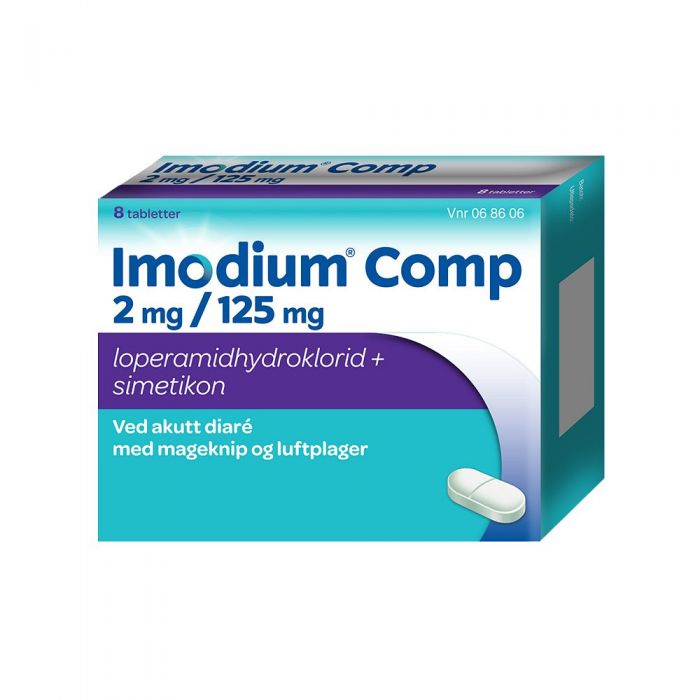 Imodium Comp tabletter 8 stk