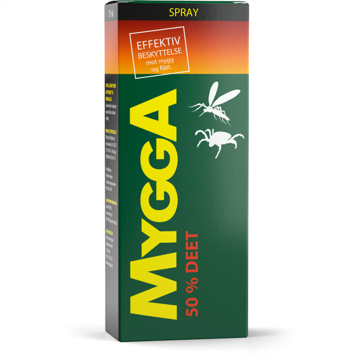 MYGGA SPRAY 50% DEET