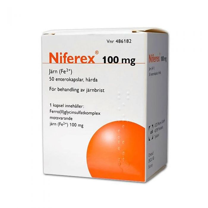 Niferex Enterokapsel 100mg 50STK