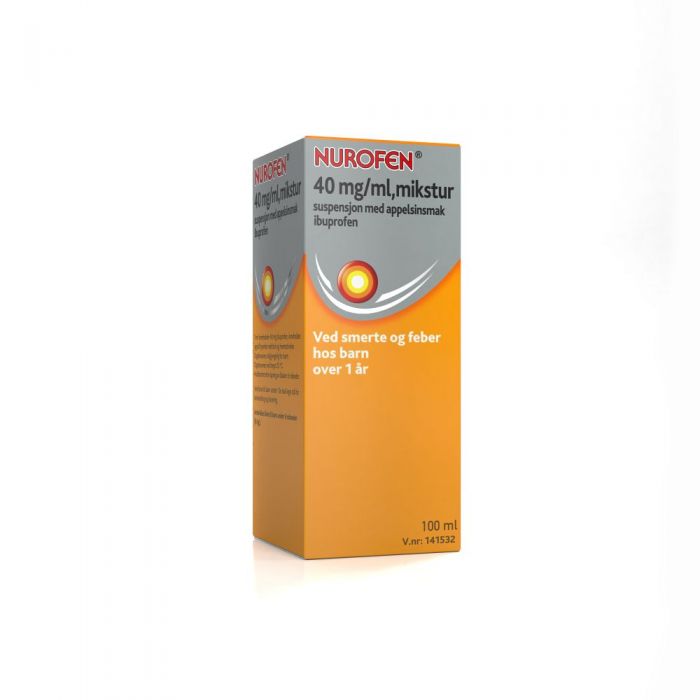 Nurofen mikstur appelsin 40 mg/ml 100 ml